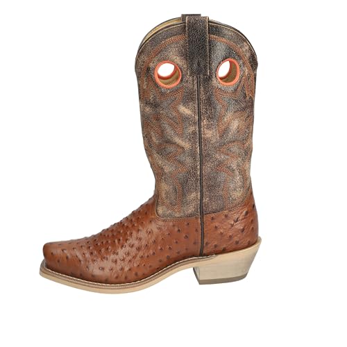 Smoky Mountain Boots – Santa Fe Series -?Men’s?Western Boot, Cutter Toe, Genuine Leather Material, Composite Sole & Western Stacked Heel, Micromesh Lining & Leather Foot & Upper