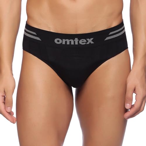 Image of omtex Seamless Shorts with Inner Pockets for Abdomen Guard Suitable for All Kinds of Sports and Training Activities