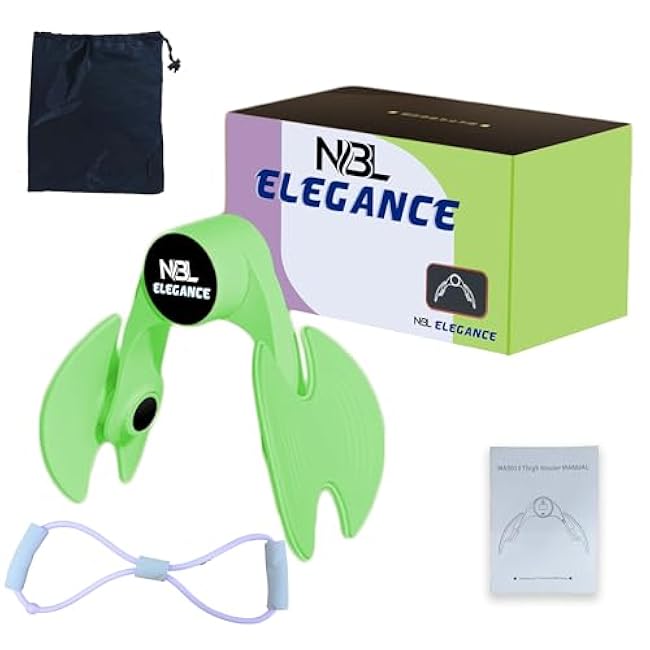 Thigh Master for Men/Women,Kegel Trainer,Pelvic Floor Muscle Exerciser with Resistance Band, Inner Thigh ,Arm & Hip Trimmer/Toner for Postpartum Recovery, Workout Equipment for Home & Gym