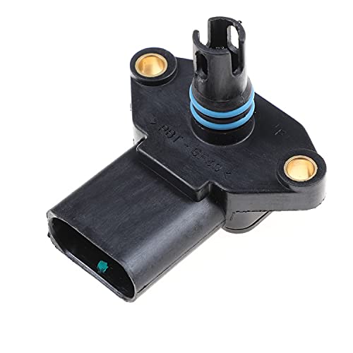 036 906 051 D 036906051 036906051D 82111 0906050 V10-72-1028 111418 MAP Sensor Pressure Sensor Air Intake, Compatible with VW Golf MK3 MK4 Vento Bora Polo 1.2 1.6 1.4 16V (MOLEI-AUTO)