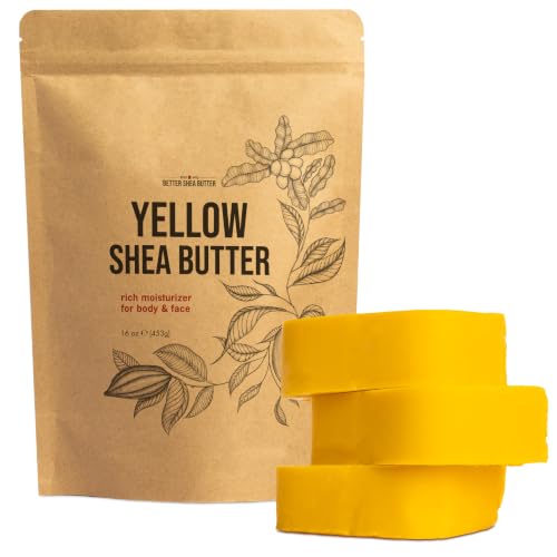 Better Shea Butter Yellow Shea Butter | Authentic, African, Unrefined
