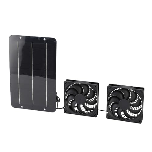 YDuupxe Solar Panel Exhaust Fans