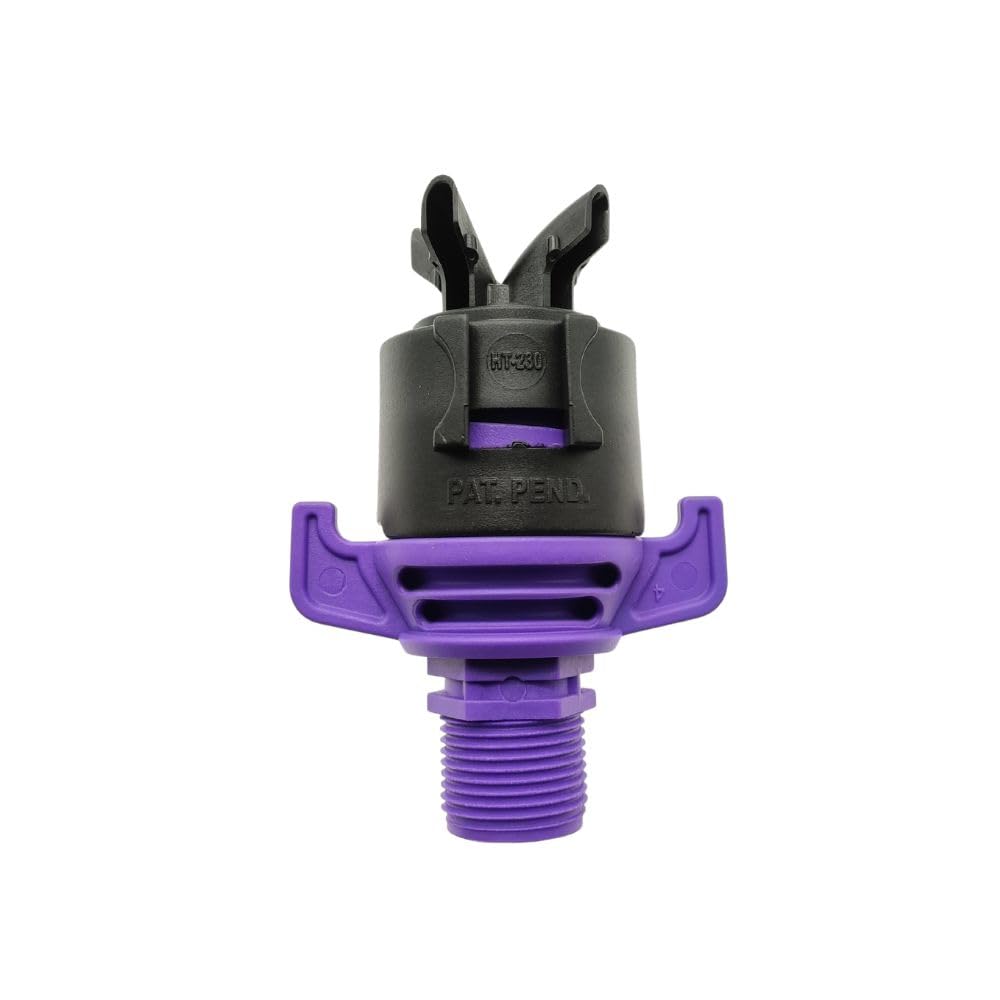 AQUA - AGRO | AUTOMAT | Robin HT-230 – Macro Mini Sprinkler – Purple – 20-25 Feet Radius – 0.75 inch (25mm) (M-THD) – Full Circle (Pack of 50)-image-37