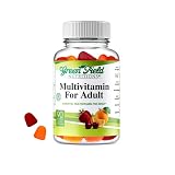 Greenfield Nutritions Halal Multivitamin for Adult Gummies with All Essential Gelatin Free Halal Vit
