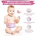 ENLUNTRA Umbilical Hernia Belt Baby，baby belly button band with 3 Different Shaped Compression Pads,belly button shaper,Adjustable Navel Band Newborn Umbilical Cord 14-21 inch(Pink)