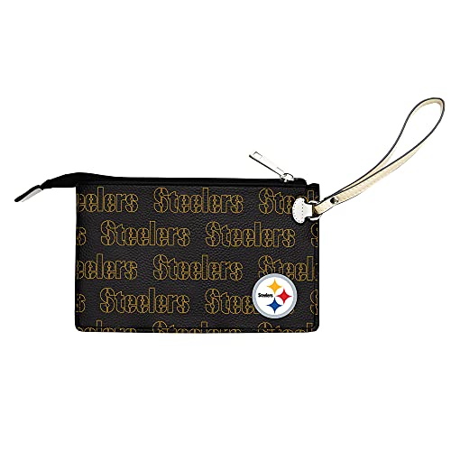 Image of Littlearth NFL Baltimore Ravens Victory Wristlet, Team Color, 9 inch x 6.5 inch | NFL