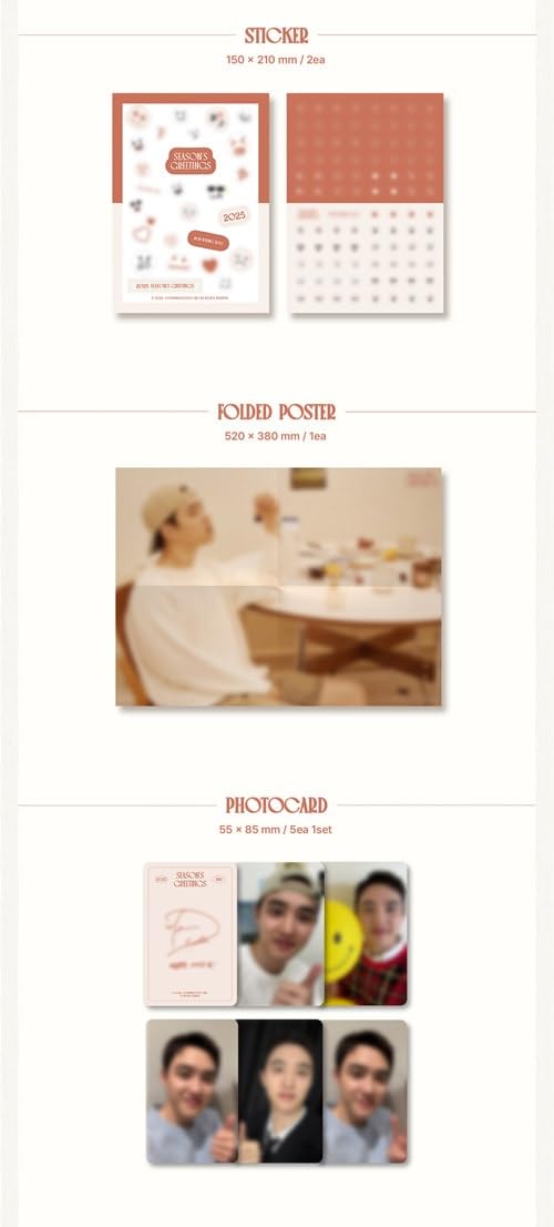 Amazon.co.jp: EXOのド・ギョンス (D.O.) 2025 シーズングリーティング