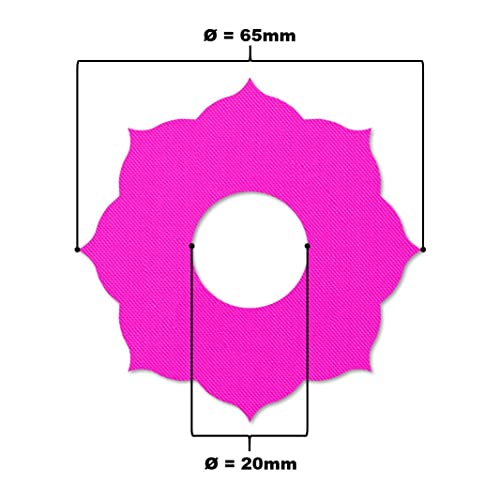 MySweetStitch, 10 x Freestyle Libre 3 Patches Mandala, Overpatch diameter 65mm, Waterproof, Breathable, Skin-Friendly - Image 3