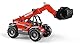 bruder 02125 - Manitou Teleskoplader MLT 633 - 1:16 Fahrzeuge, Baufahrzeug, Baumaschine, Stapler, Radlader, Spielzeug