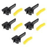 AS Axis Spindleon 5 Insertos de Cabezal de Desmontaje de 6 Mm Ranurados de 41 X 12 Mm Compatible con Hofmann Cambiador de Neumáticos