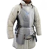 NauticalMart Medieval 15th Century Soldier Cuirass Breastplate Armor Silver
