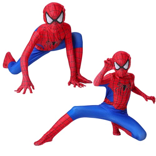 Fantasia Infantil Homem Aranha Peter Parker Tradicional Cosplay Pronta Entrega (120)