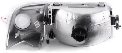 Miniatura 2 de Anzo USA 111119 Ford Ranger - Conjunto de faros delanteros transparentes con esquinas ámbar, (se venden en pares)