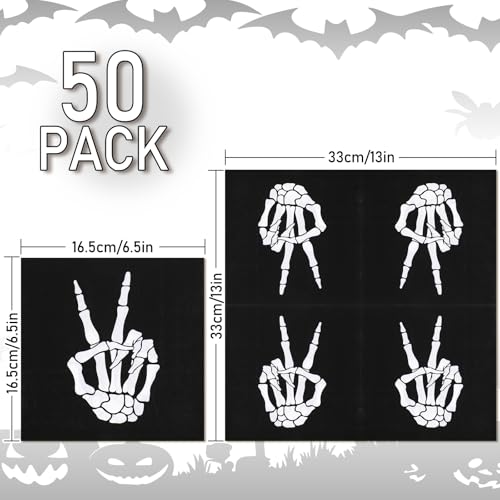 Servilletas de papel desechables para fiesta infantil de Halloween 2