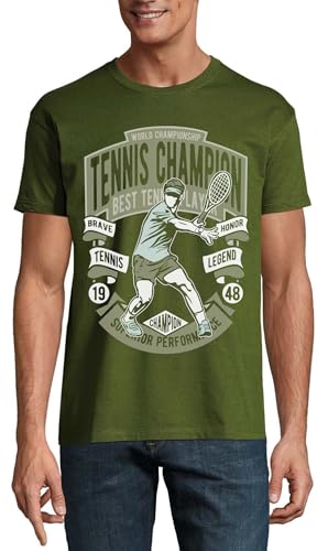 T-shirt tennis homme coton respirant pour éviter la chaleur