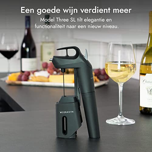 Coravin Timeless Three+ Wijnbewaarsysteem | Wijnschenker & Vacuümstopper, beschermt wijn meer dan 2 jaar tegen oxidatie… - Image 6