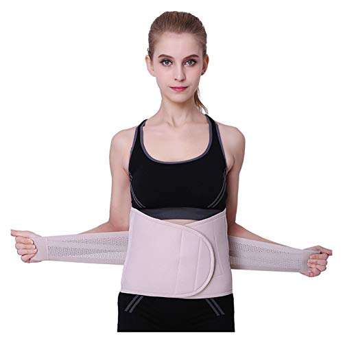 OCGDZ Hombres Parte Posterior del corsé de la Correa Bandas Vientre de la Cintura del...