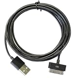  G4GADGET Câble USB 30 broches compatible iPad 2/3/3g/3gs/4/4s / iPod Noir 1 m