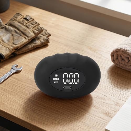 Dinamómetro de mano electrónico de 396 libras y ejercitador de dedos USB 2