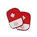 EchoDone Portable Mini First Aid Pouch Emergency Medicine Storage Bag for Travel Pill Organizer Empty Bag for Outdoor Activities Camping Hiking 2 Packs