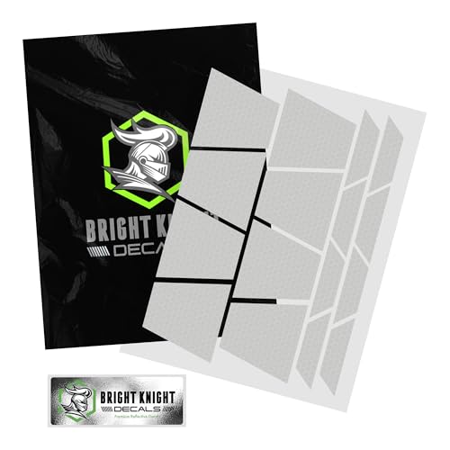 Bright Knight Decals Fire Helmet Tetrahedrons, Set of 16