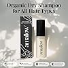 Amallow - Non Toxic Dry Shampoo Powder - With Organic Ingredients - Arrowroot, Bentonite Clay, Aloe Vera, & Essential Oils - No Talc, No Aerosol - Men & Women - Great For Travel