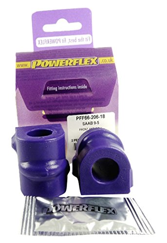 Silentblock delantero Powerflex PFF66-206-18 casquillo de poliuretano premium 18mm