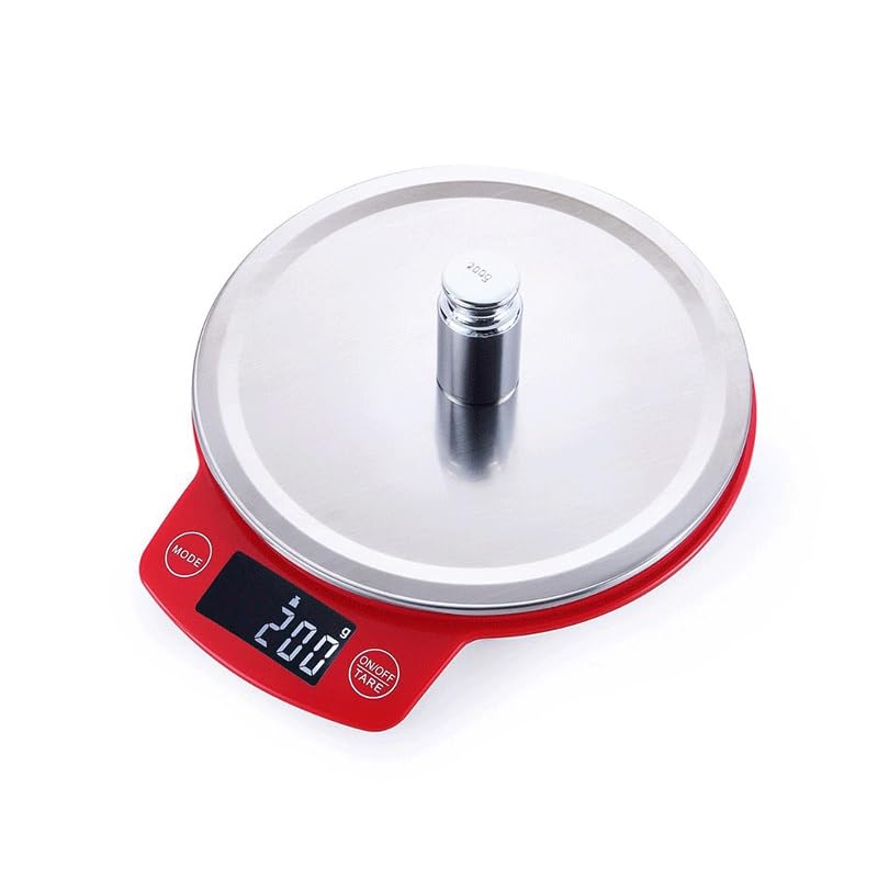 Kitchen Electronic Scale Luxury Stainless Steel Portable Multi-Functional Household image 3