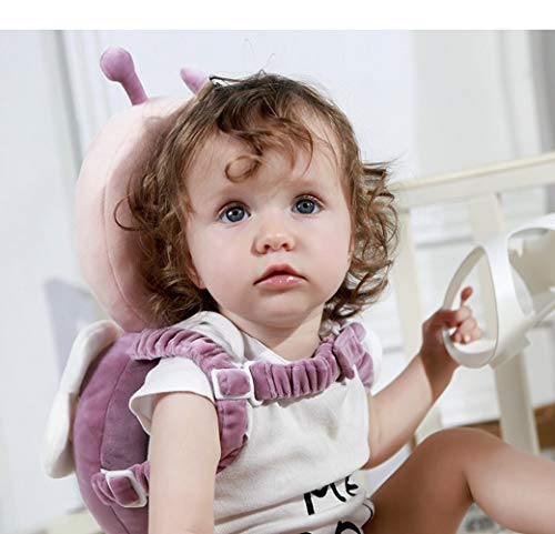 Baby Head Protective Adjustable Safety Pads Toddlers Learn to Walk Cushion Back Protection Protective for Infant Age 5-24 Months (Beige) - Thumbnail 5