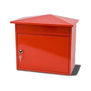 G2 Trading Company 025 Metalen brievenbus – rood