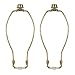 Royal Designs HA-1001-10BR-2 Heavy Duty Lamp Harp, 10", Polished Brass