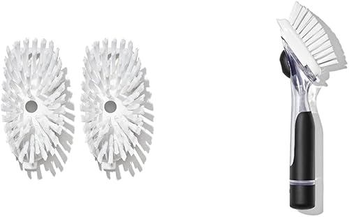 Miniatura 3 de OXO Good Grips - Cepillo de limpieza para platos dispensadores de jabón, cepillo de limpieza para cocina