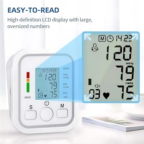 Image of Aika Combo Pack: Digital Blood Pressure Monitor with Voice Guidance & M-Size Knee Cap | Accurate Health Monitoring and Joint Support