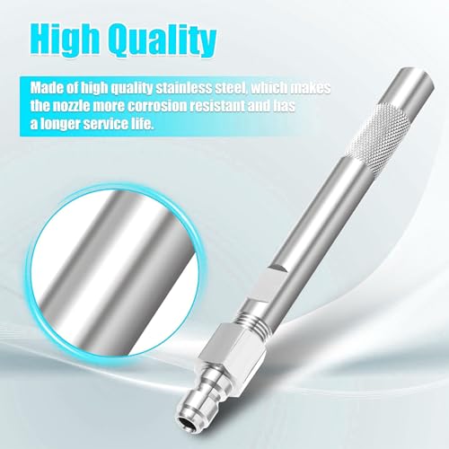 Buse de laveuse haute pression pour éliminer la mousse des murs et toits - 6