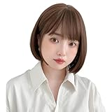 [ブライトララ] ウィッグ ボブ ショート フルウィッグ ウイッグ レディース かつら 女性 黒髪 金髪 普段使い tf1704-UB