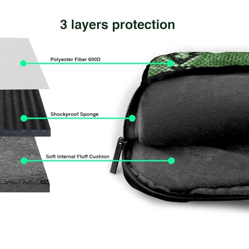 Sac pour ordinateur portable imprimé serpent de l'école au bureau