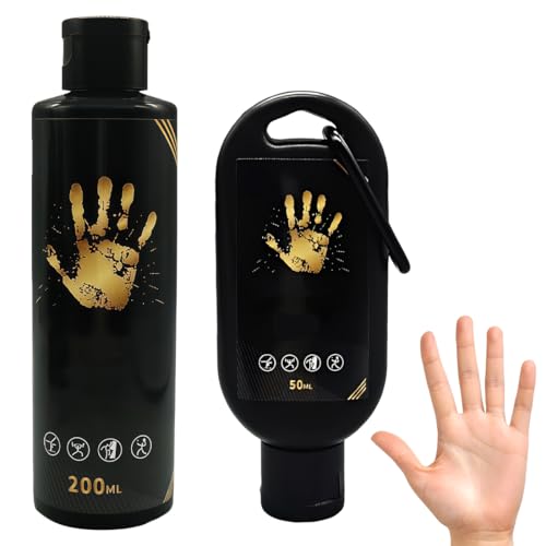 VRYNDH 250ml+50ml Magnesie Liquide, Liquid Chalk, pour la Gymnastique,magnésie Escalade, Haltérophilie, Cross Training, Pole Dance et Le Fitness