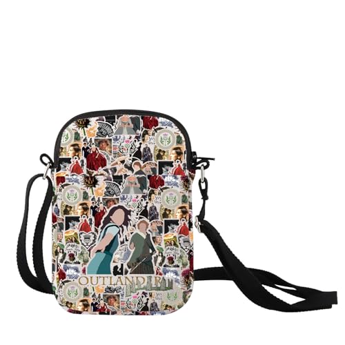 AATOP Outland   Bolso cruzado con temática de Outland, regalo para mujer, cardo escocés, programa de televisión, regalo Outland, Outlandeer   Bolso cruzado 1 uk, large