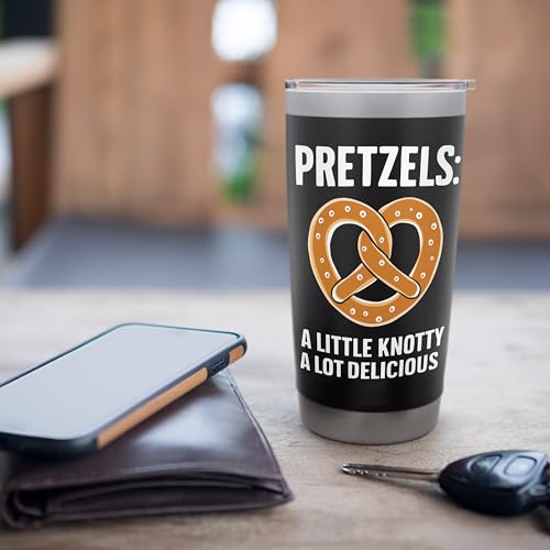 Baking Pretzel German Bread Making Bakery Baker Bread Maker Stainless Steel Insulated Tumbler - Thumbnail 7