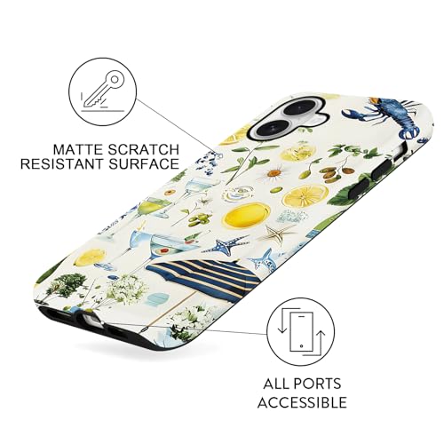 Coque iPhone 17 résistante aux chocs protection rigide motif citron - 7