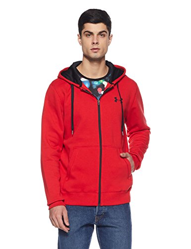 Under Armor Men's Rival Fleece Fitted Full Zip Hoodie