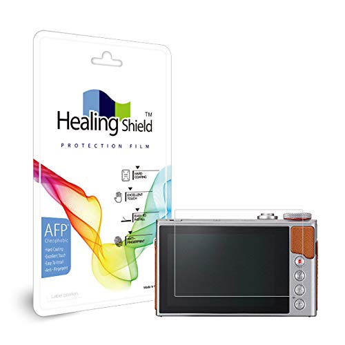 Healingshield �X�L���V�[���t���ی�t�B���� Screen Protector Oleophobic AFP Clear Film Compatible with Canon Powershot G9 X Mark II [2pc]