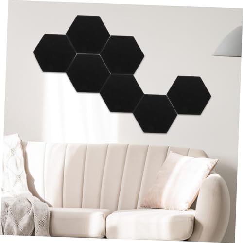 SUPVOX 8 piezas Paneles Acústicos Absorbentes de Sonido para Pared Fácil de Instalar Paneles de Atenuación de Sonido para Oficina en Casa y Estudio Uso Decorativo para Aislamiento Acústico miniatura 5
