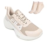 Tenis Fila Progress Lite Feminino, Morganite/Glacier Gray/White, 36