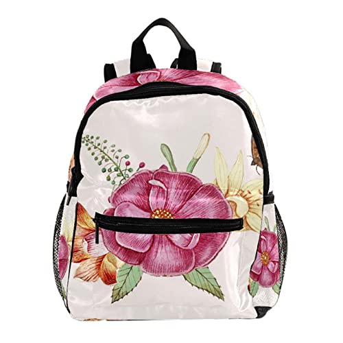 Sac à dos enfants vintage 30cm multicolore pour garçons et filles