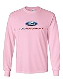 Ford Performance Long Sleeve T-Shirt Ford Mustang GT ST Racing Light Pink M