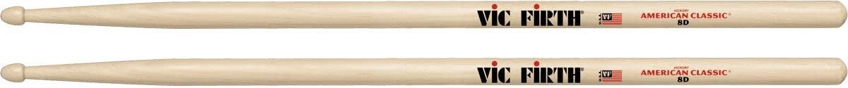 American Classic® Drumsticks 8D - American Hickory - Wood Tip