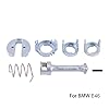 Keenso Car Door Lock Repair Kit, Door Barrel Repair Kit Front Left & Right Door Lock Cylinder Barrel Repair Kit for E46 3 Series 1998-2005 #2