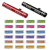 20 Stück Autoduft Set, Auto Duft Innenraum Lufterfrischer mit 18 Duftstäbchen, für Autos Lüftungsgitter, Geruchsbeseitigung, Automatische Duftverteilung, Klimaanlage