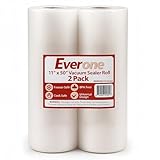 EverOne Vacuum Sealer Bag Roll for Sous Vide & Food Saver, 11
